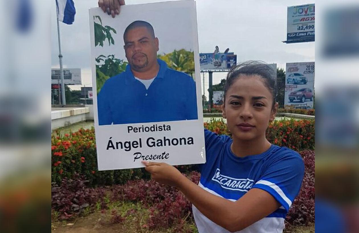A dos años del asesinato de Ángel Gahona, Nicaragua entre los violadores de la libertad de prensa