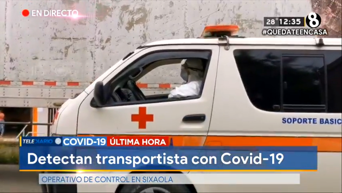 Camionero nicaragüense da positivo a Covid-19 en Costa Rica