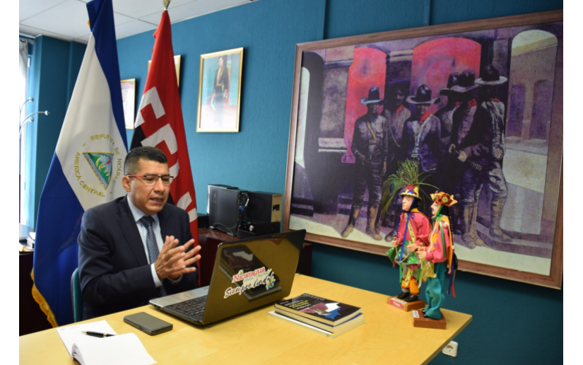 Embajador orteguista en España cabildea por el fin de sanciones de la Unión Europea