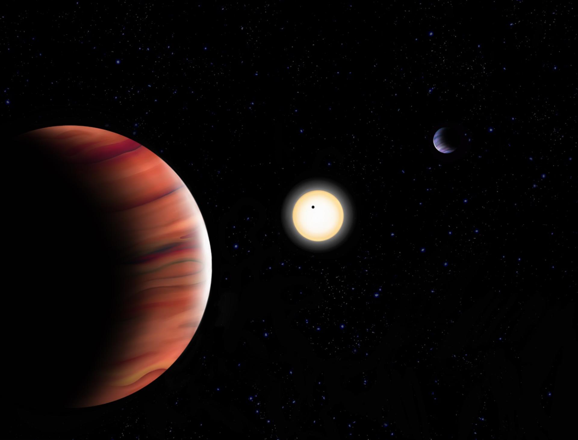 Confirman una supertierra, un júpiter temperado y una enana marrón en el sistema TOI-201