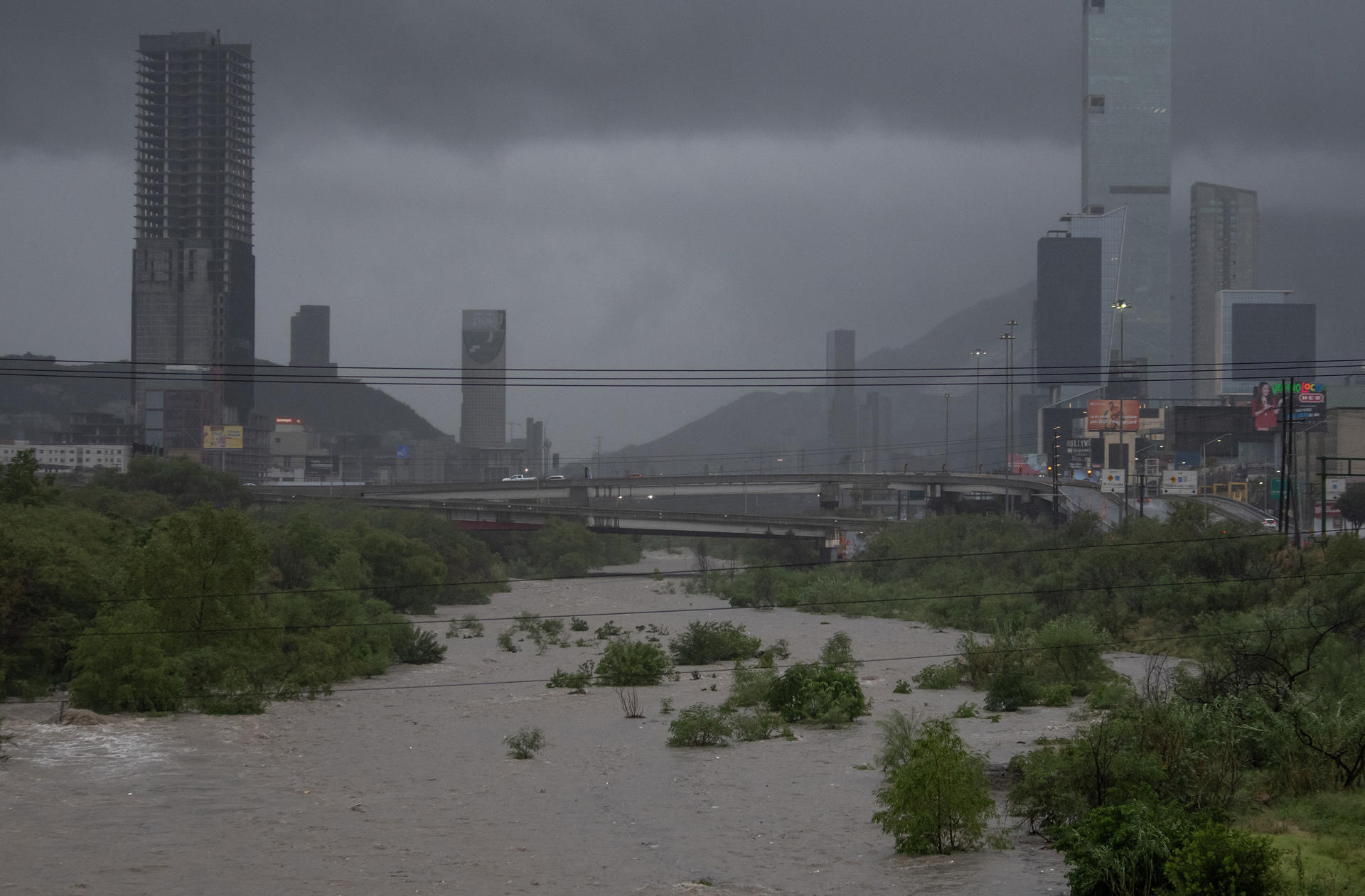 La tormenta Alberto deja lluvias «torrenciales» en su avance sobre el noreste de México