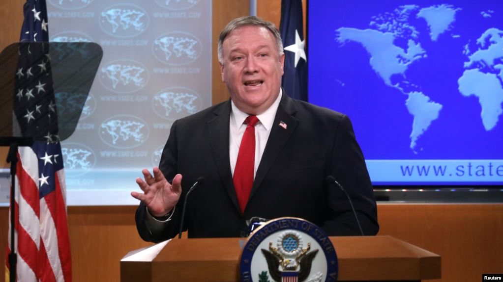 Pompeo: «Represión de Ortega no se mantendrá»