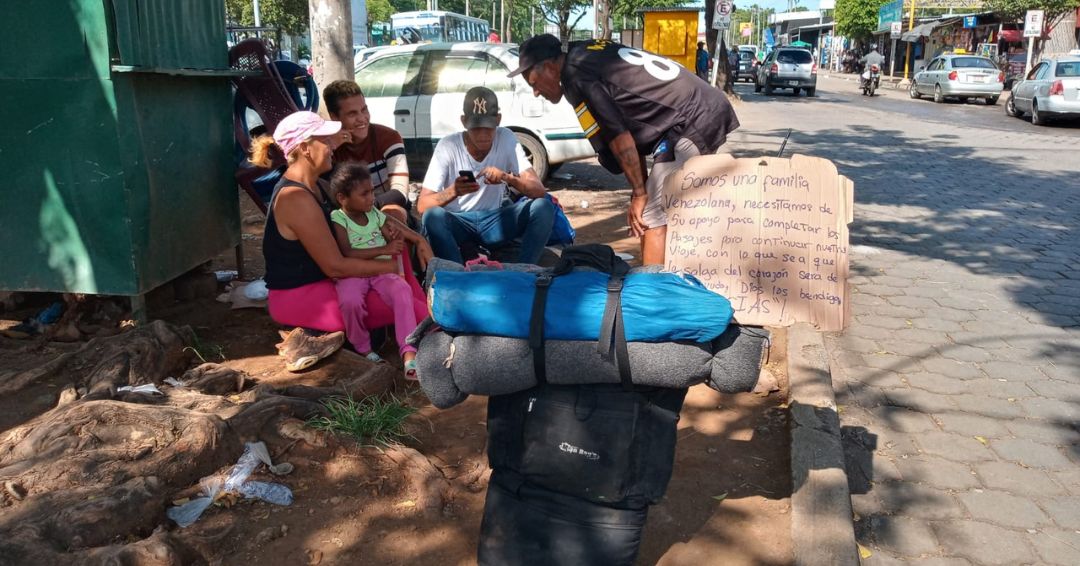 Los venezolanos retienen su ruta migratoria en Nicaragua a la espera de un cambio en Venezuela