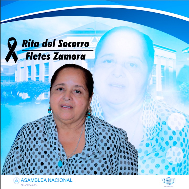 Muere la diputada Rita Fletes, quien se había declarado «hija de Daniel Ortega»