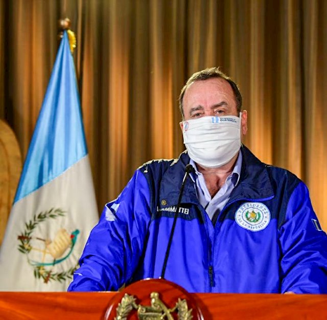 Covid-19 se propaga en la Casa Presidencial de Guatemala