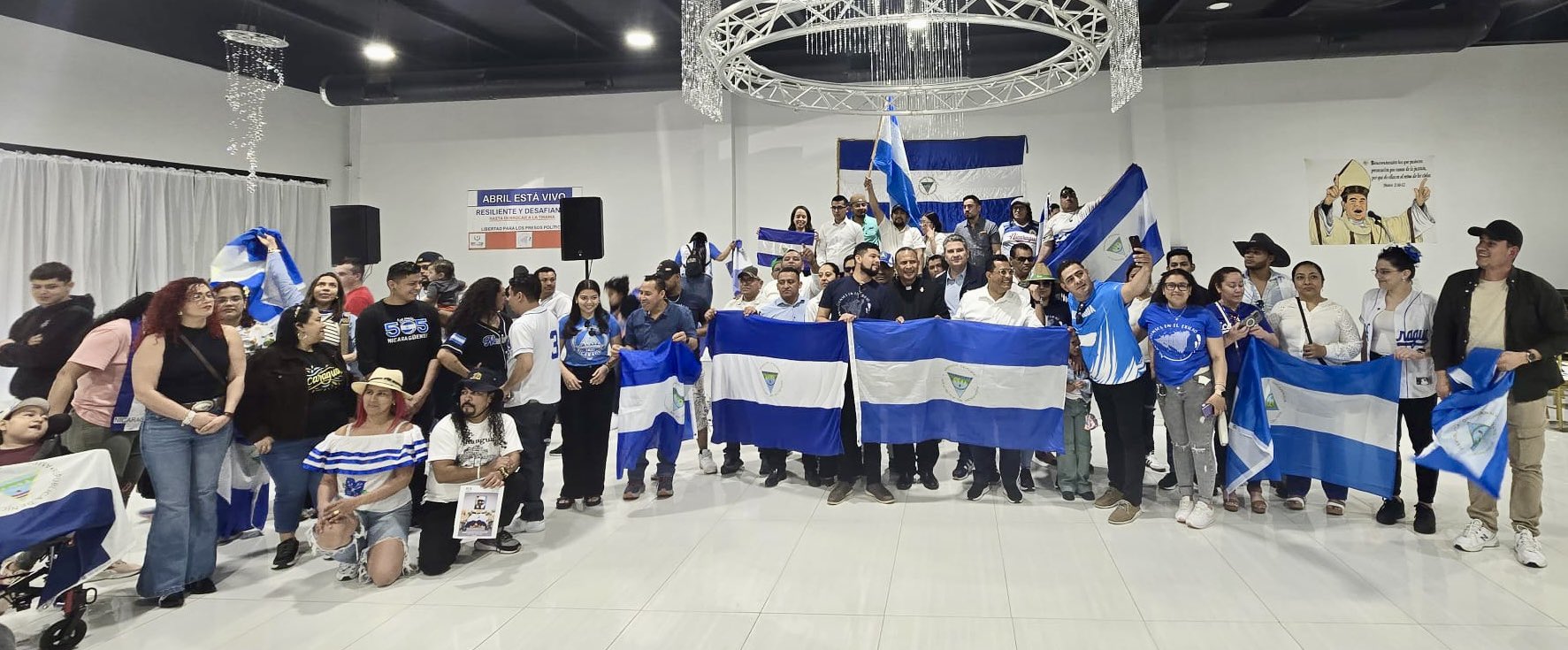 Diáspora nicaragüense en Indiana reafirma su compromiso con la libertad y la esperanza