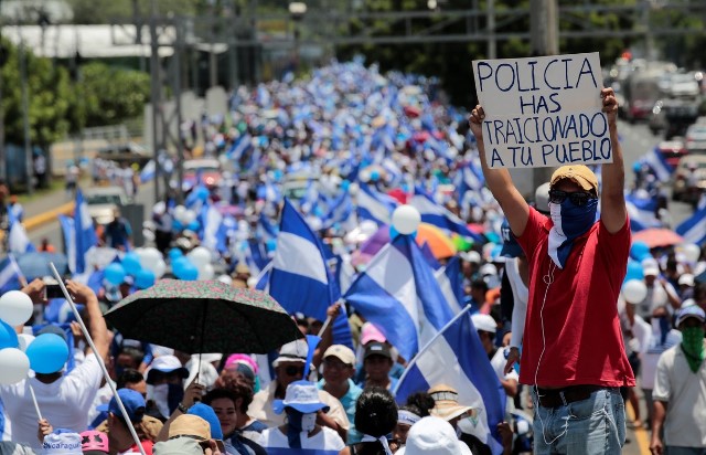 Nicaragüenses suman un sábado más en resistencia