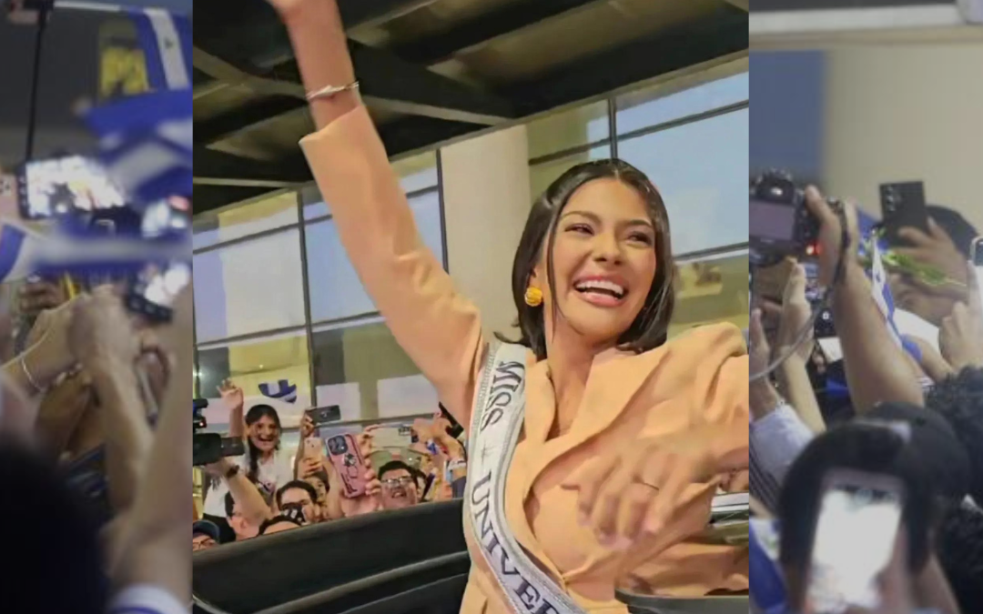 Sheynnis Palacios es recibida con chicheros en Panamá