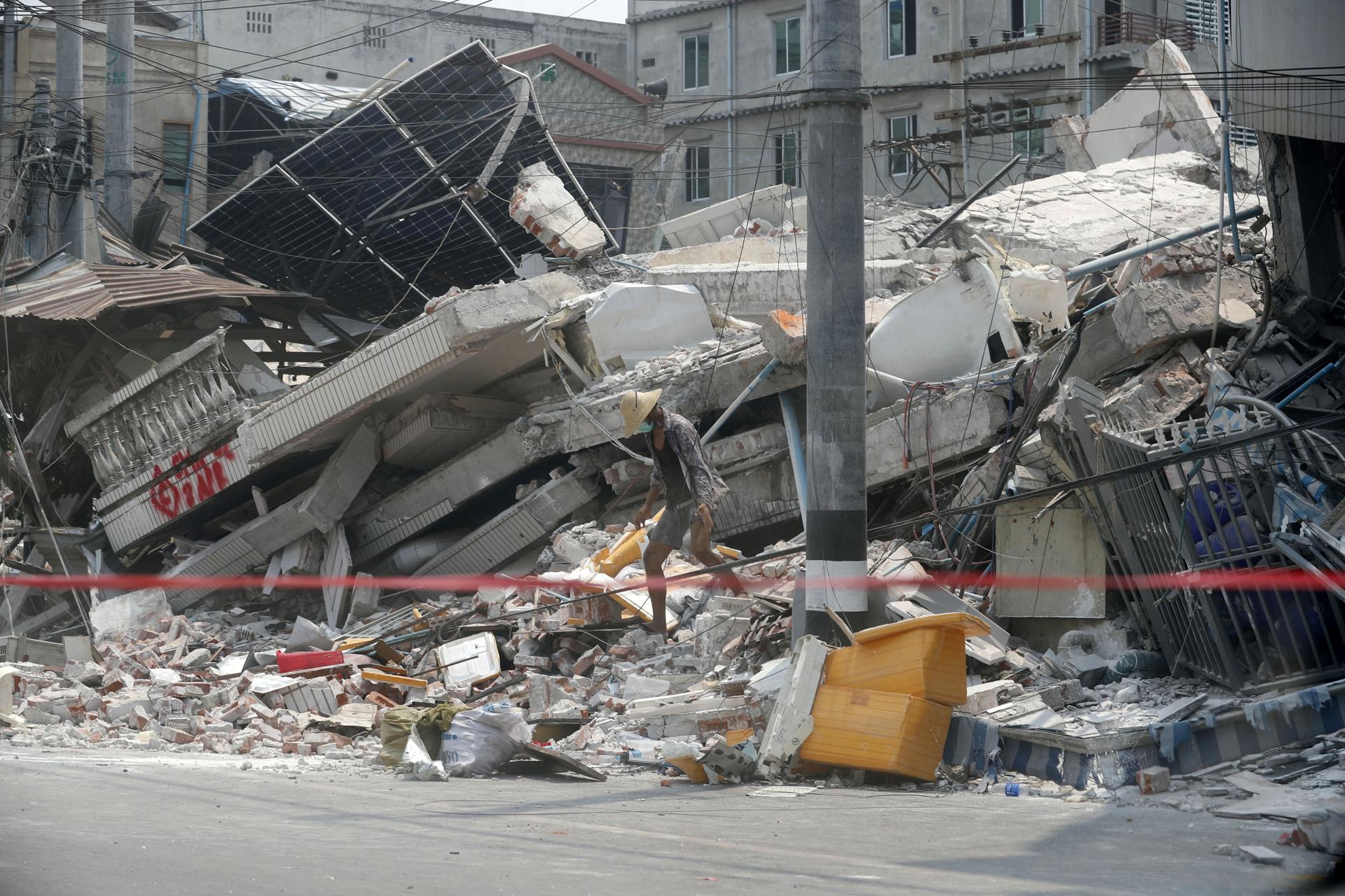 La OMS alerta de un alto riesgo de brotes de cólera en Birmania por el terremoto