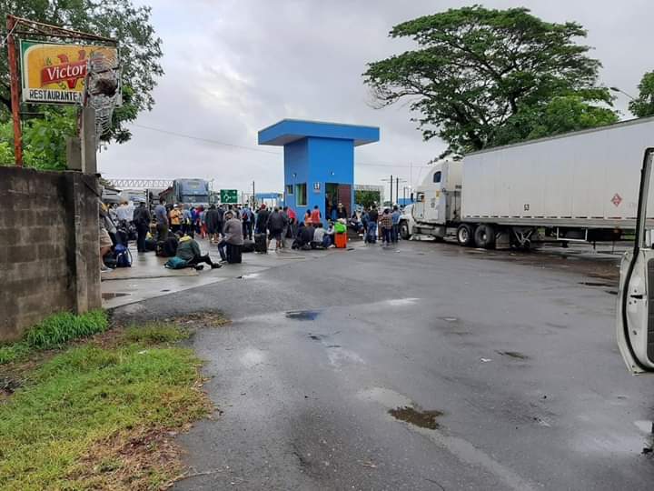 Migración rechaza a nicaragüenses procedentes de Panamá