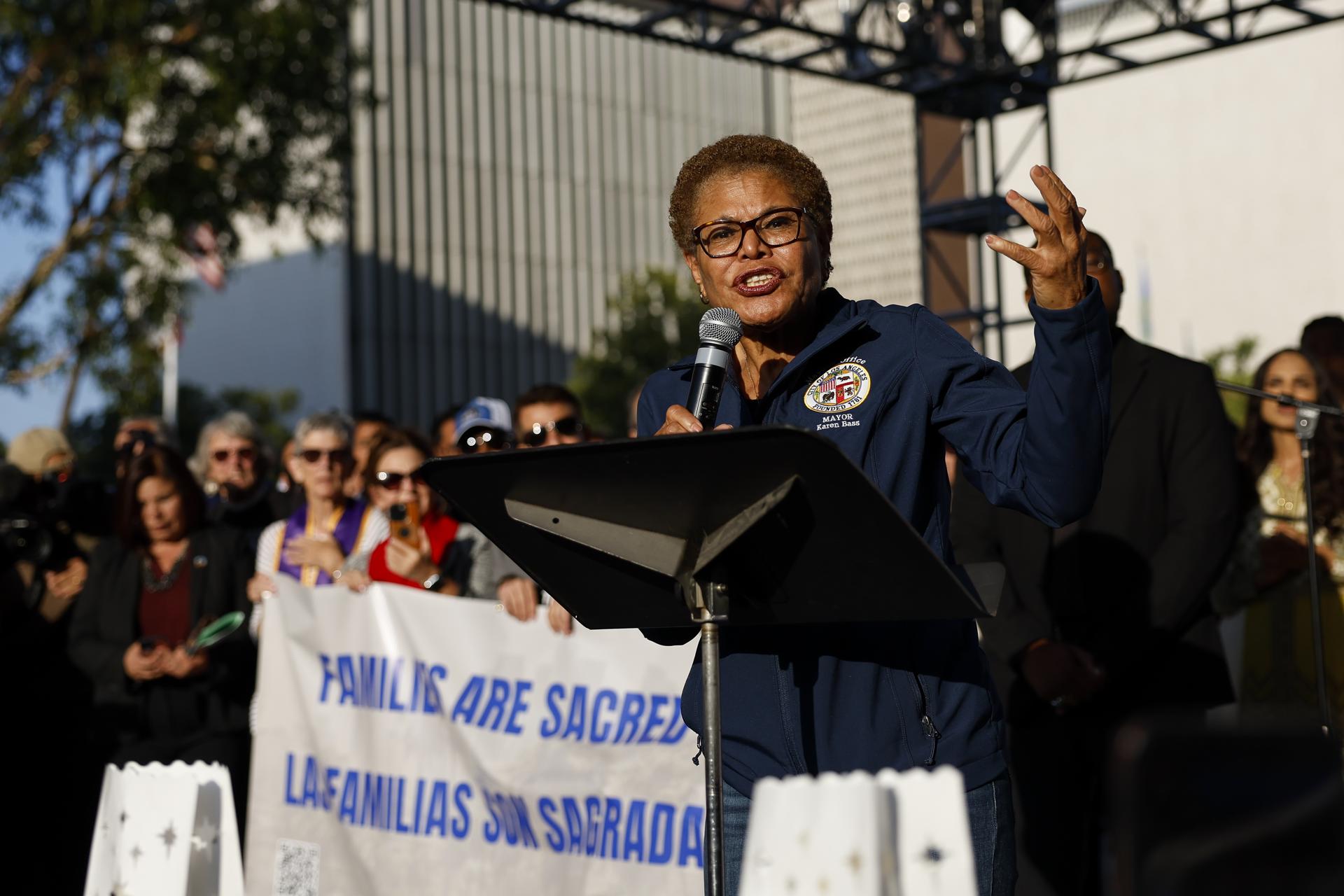 «El retrato de que toda la ciudad es un caos, es mentira», dice alcaldesa de Los Ángeles