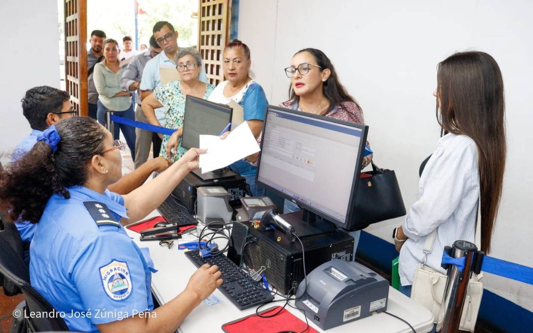 Migración permitirá solicitar o renovar pasaporte desde el exterior sin viajar a Nicaragua