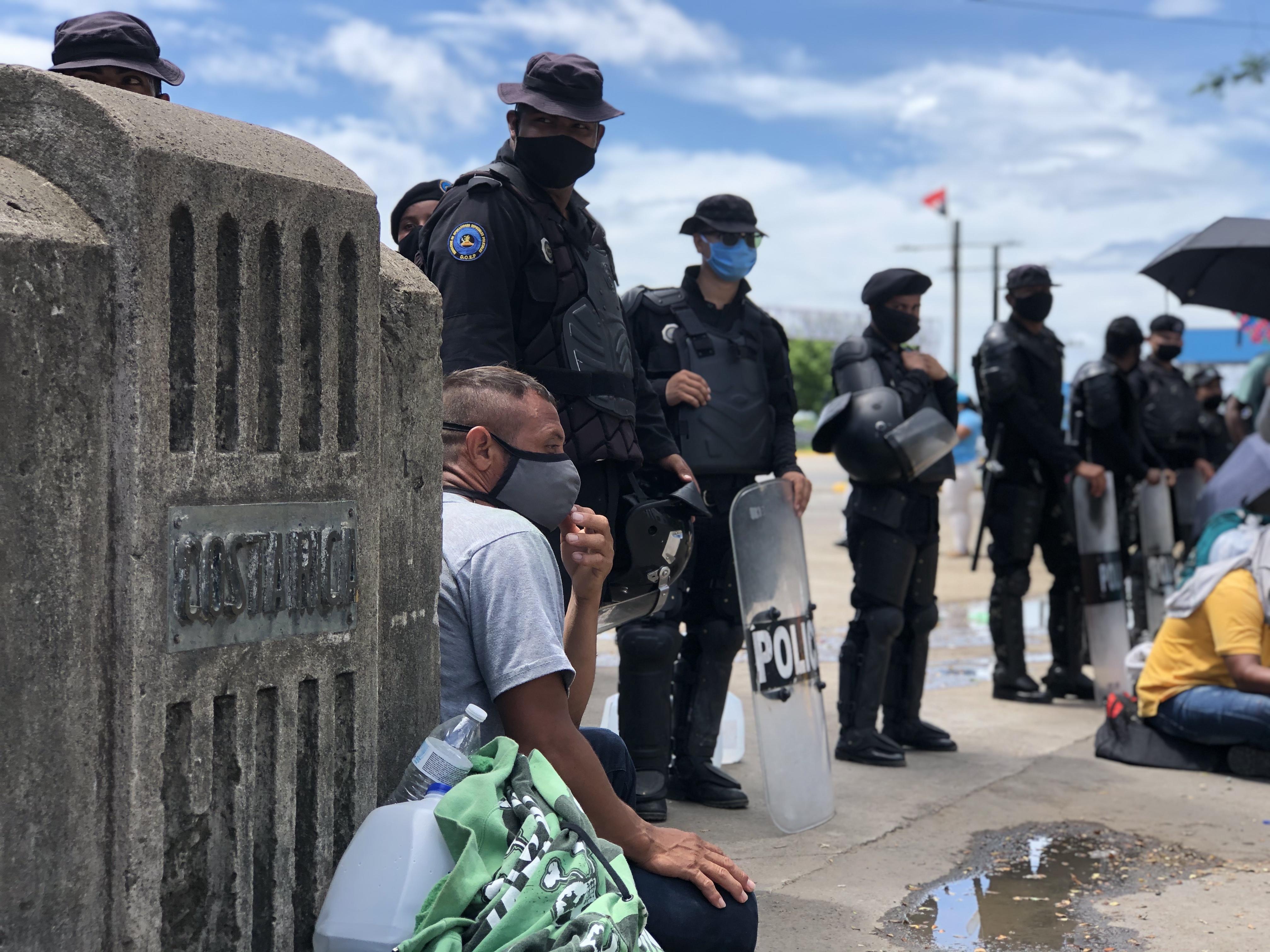 El drama de los nicaragüenses a los que Ortega cerró la frontera Sur