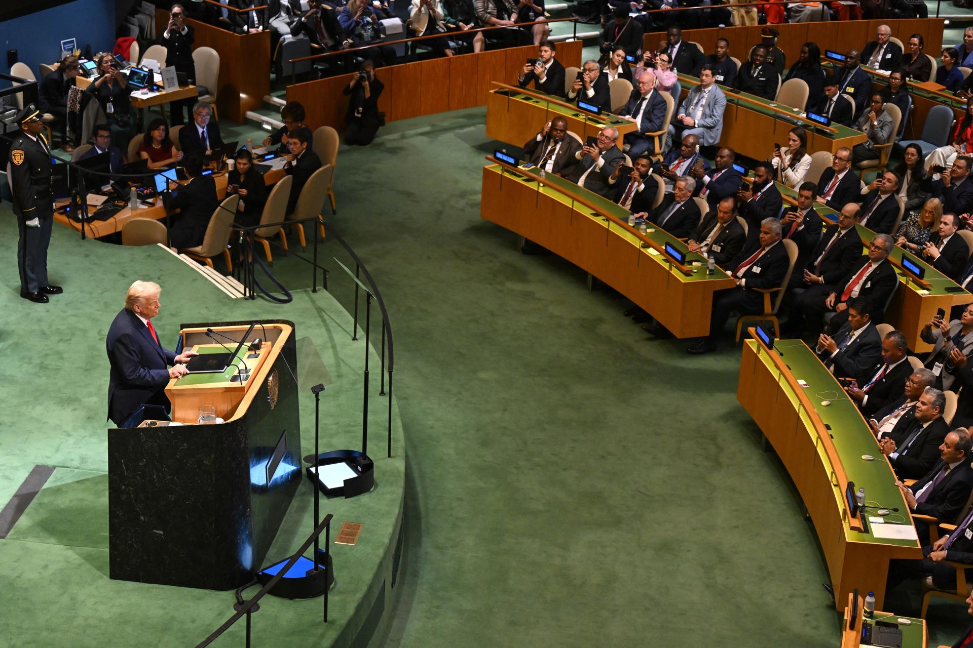 Trump pide ante la ONU «terminar con este fracasado experimento de fronteras abiertas»