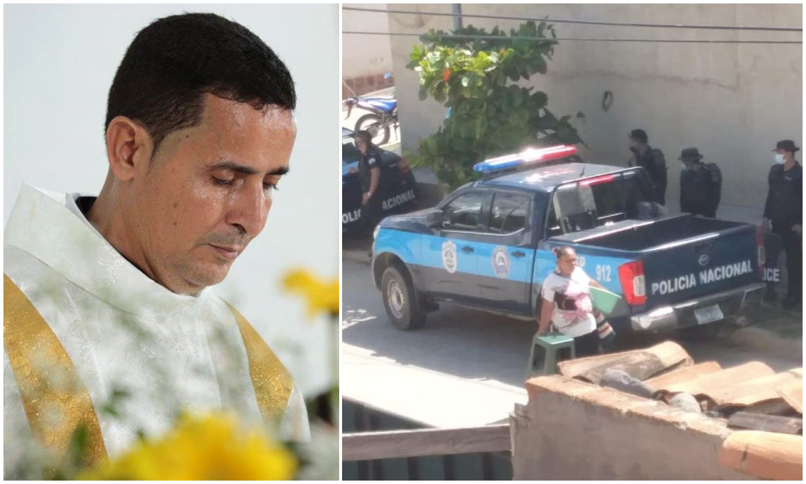 Diócesis de Estelí denuncia que la Policía “tiene rodeado y preso en su misma casa” a uno de sus diáconos