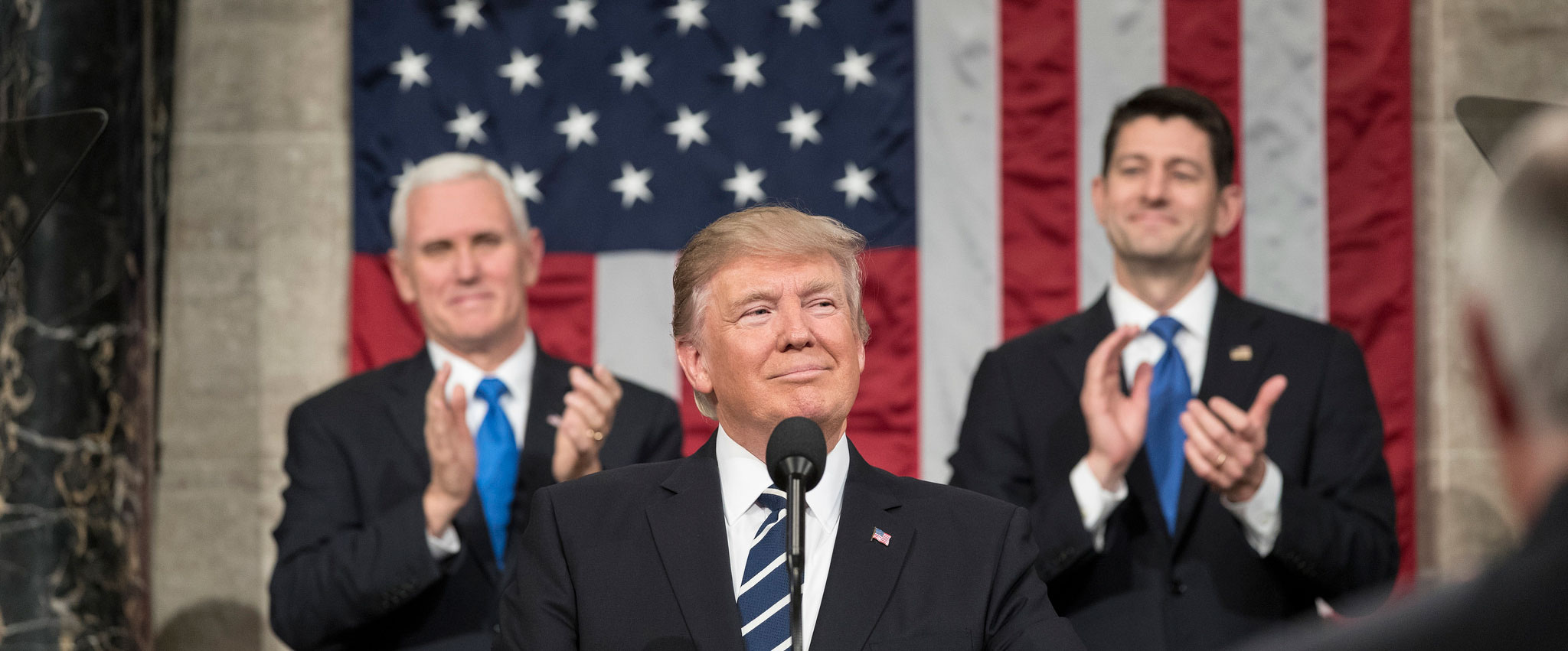 Trump y Pence, candidatos a la presidencia de EE.UU.