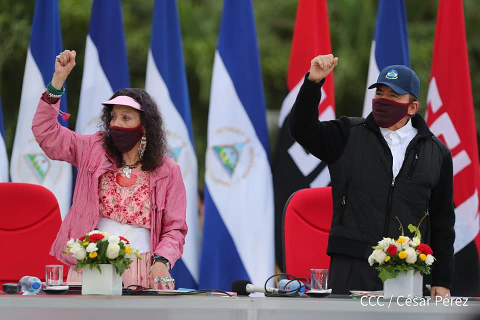 Rosario Murillo anuncia que Ortega saldrá de su búnker este miércoles