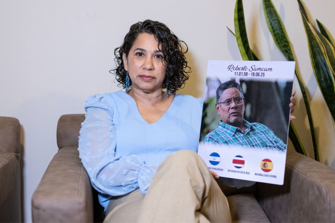 La viuda de Roberto Samcam exige llegar a los autores intelectuales: “Que este sea el inicio de un camino hacia la verdad y la justicia”