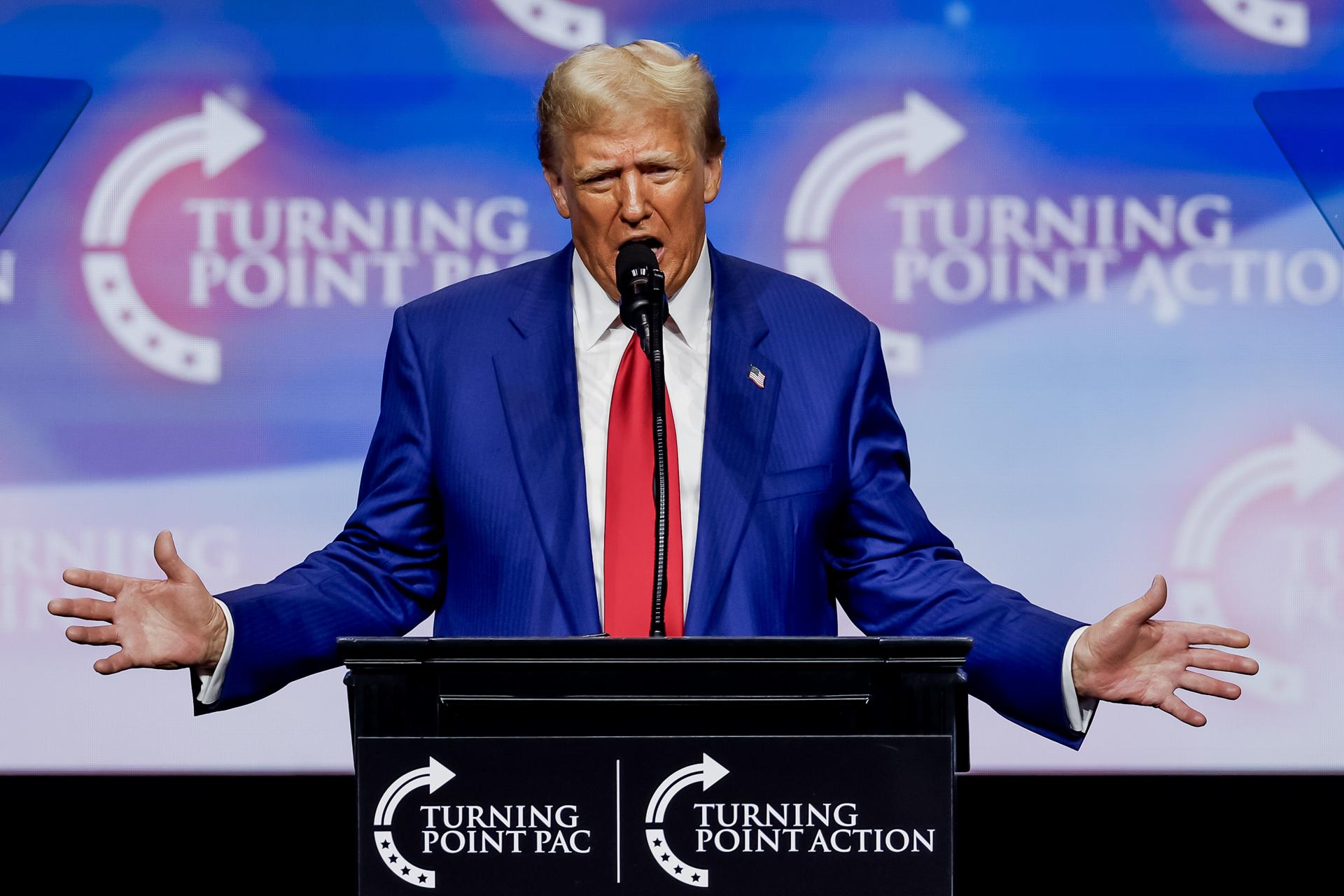 Casi la mitad de simpatizantes de Trump prevé problemas en las elecciones, según un sondeo