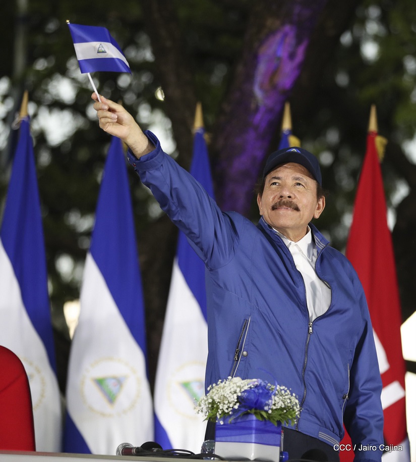 Ortega vence el temor a la pandemia y aparece tres veces en las últimas dos semanas