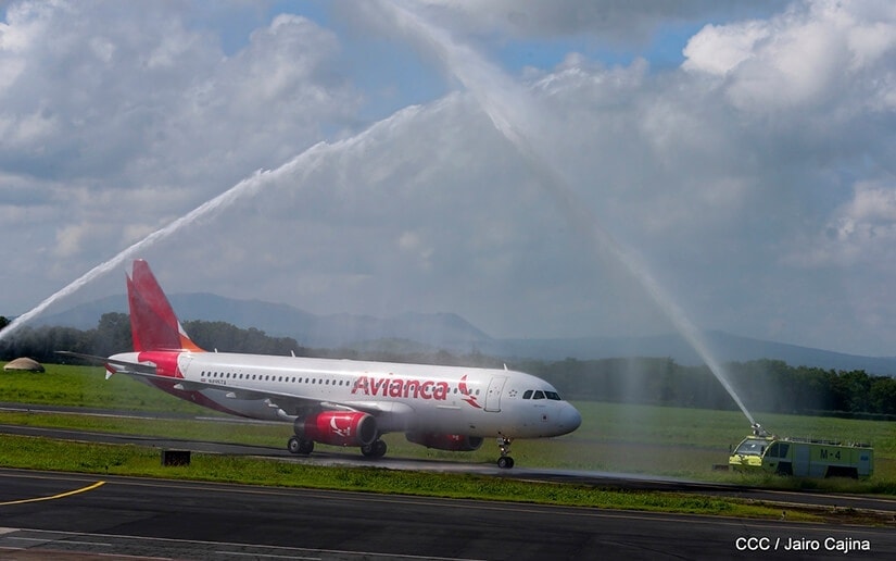Avianca vuelve aterrizar en Managua