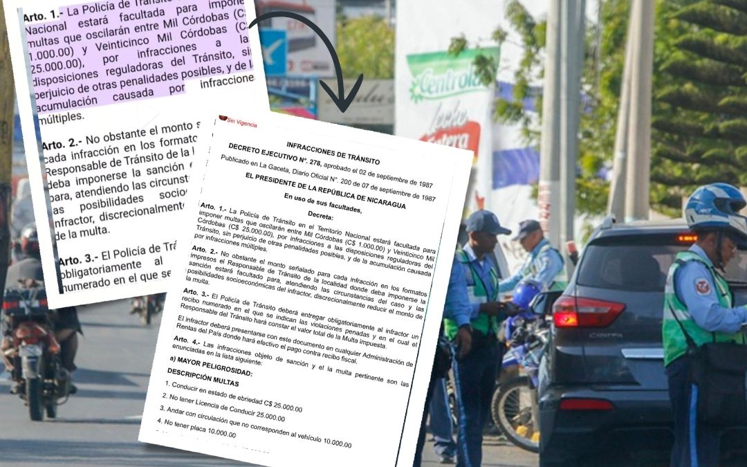 Es falso que la Policía incrementó las multas por infracciones de tránsito