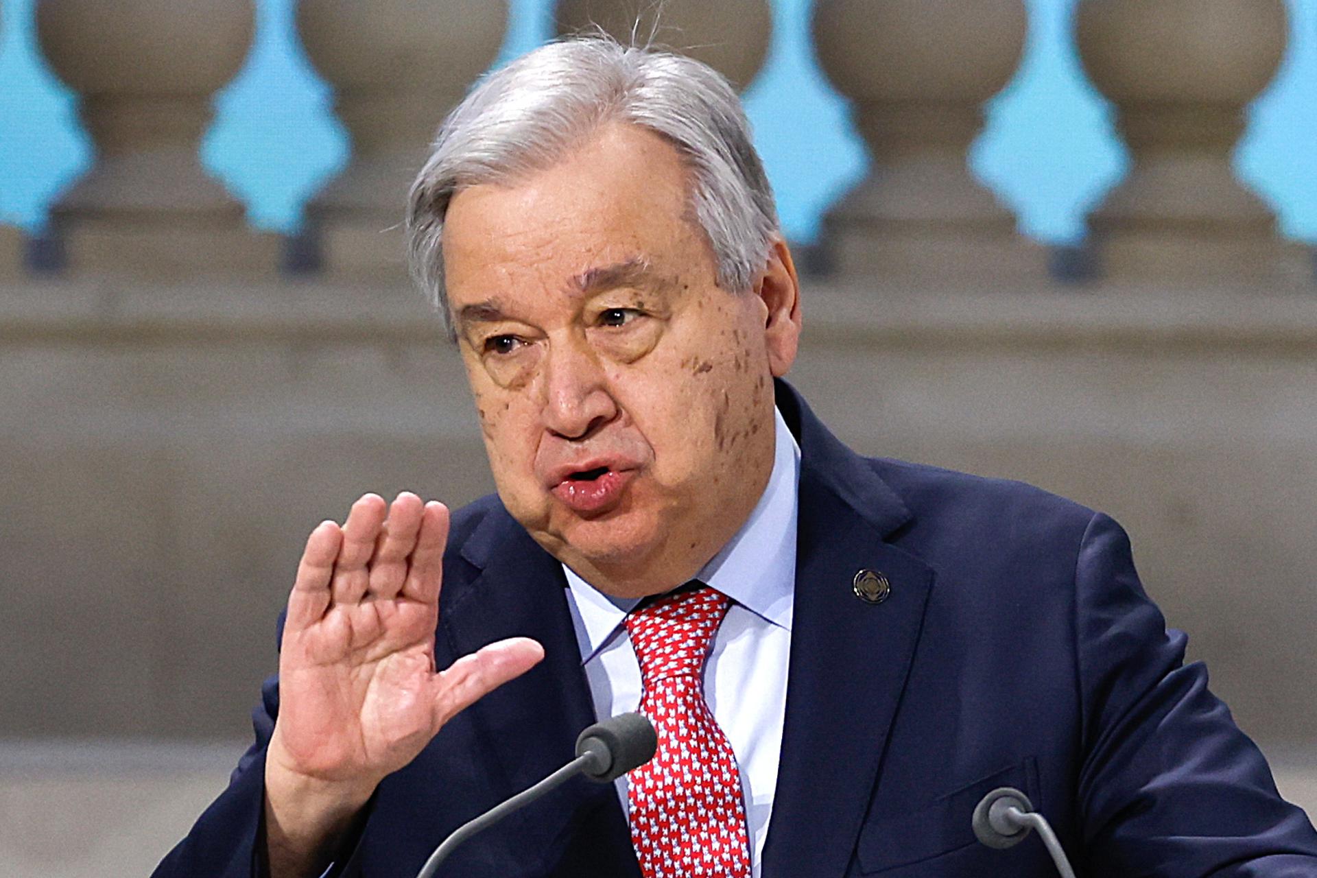 Guterres advierte de que «el veneno del patriarcado está de vuelta, y con fuerza»
