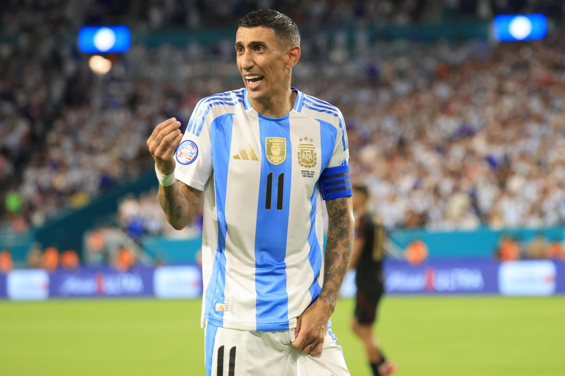 Ángel Di María y lo bueno y lo malo de ser capitán de Argentina