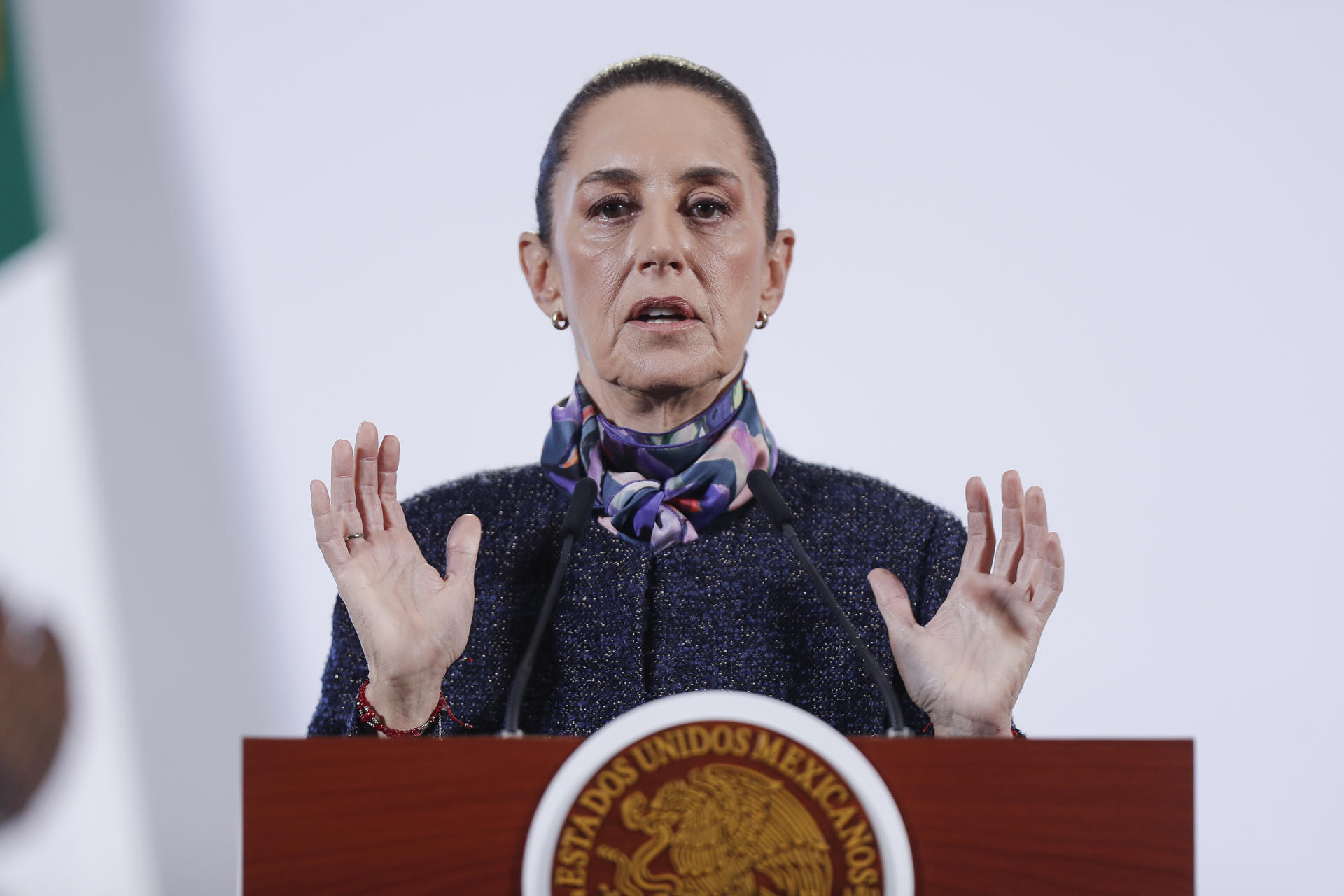 La presidenta de México asegura que «no habrá guerra arancelaria» con EE.UU. por Trump