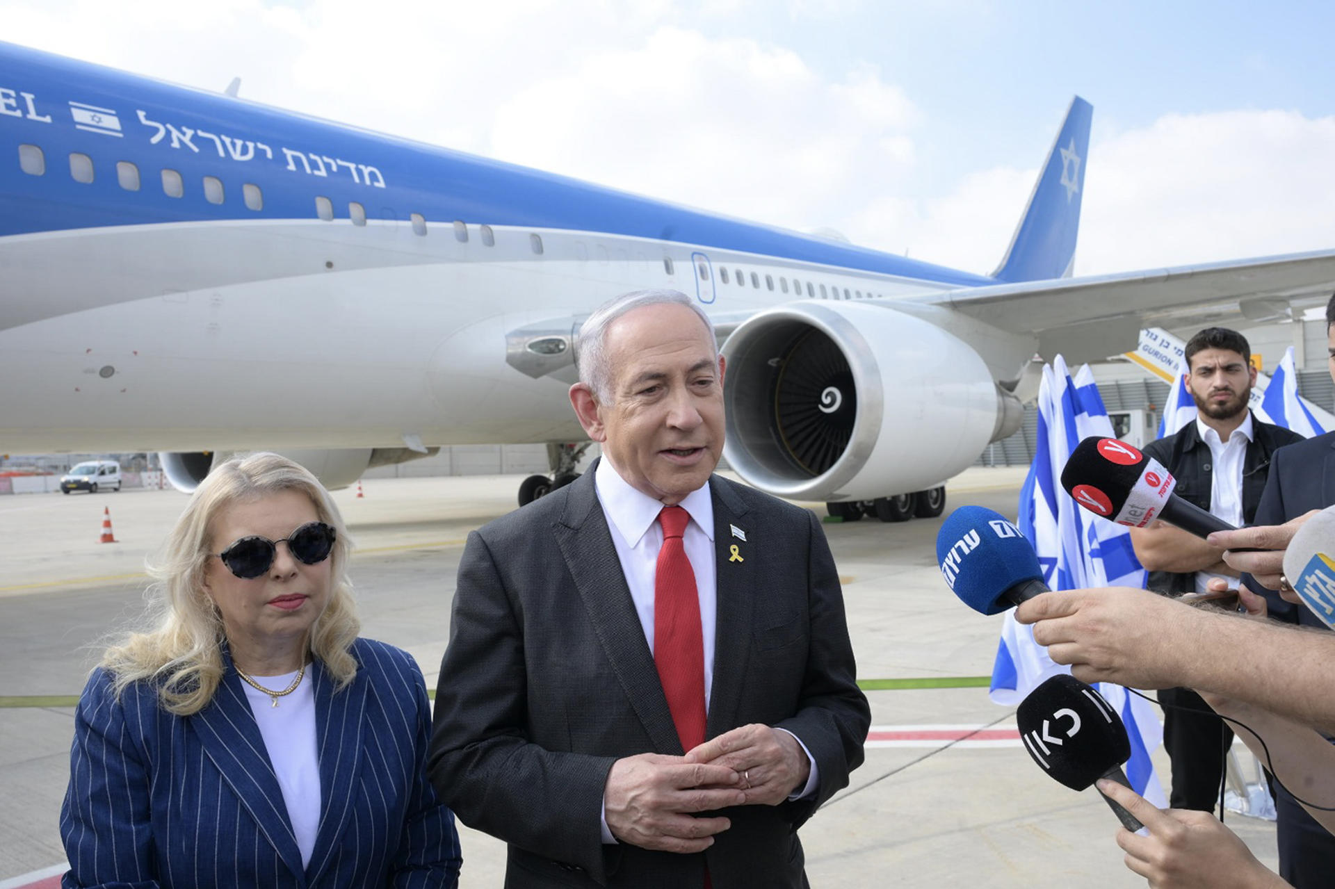 Netanyahu agradece apoyo de Biden a Israel antes de iniciar viaje rumbo a Washington
