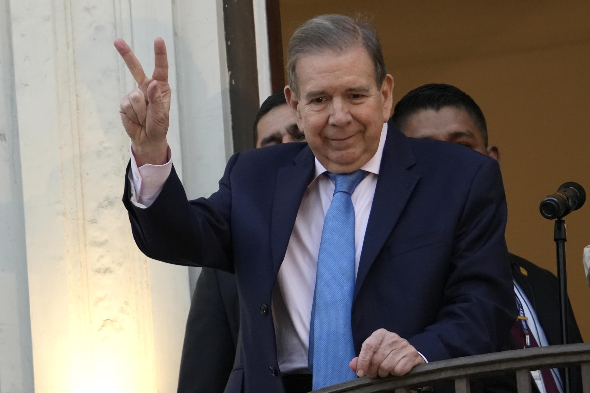 El opositor venezolano Edmundo González se encuentra en Panamá, a donde llegó este sábado Marco Rubio