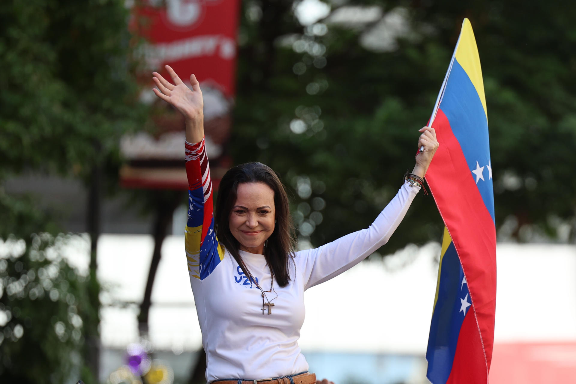 María Machado y Edmundo González Urrutia agradecen a Marco Rubio su «compromiso» con Venezuela