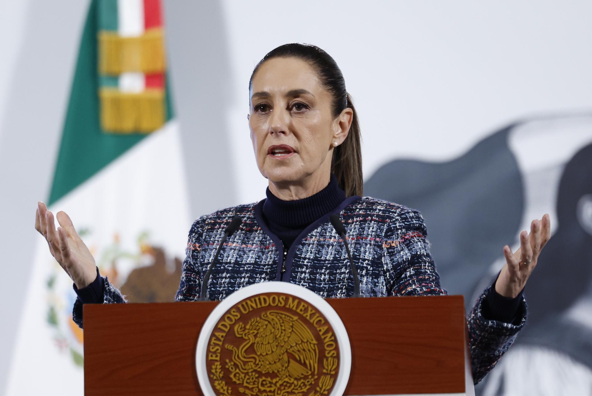 Sheinbaum exige a EE.UU. que presente «pruebas» tras acusaciones sobre bancos mexicanos