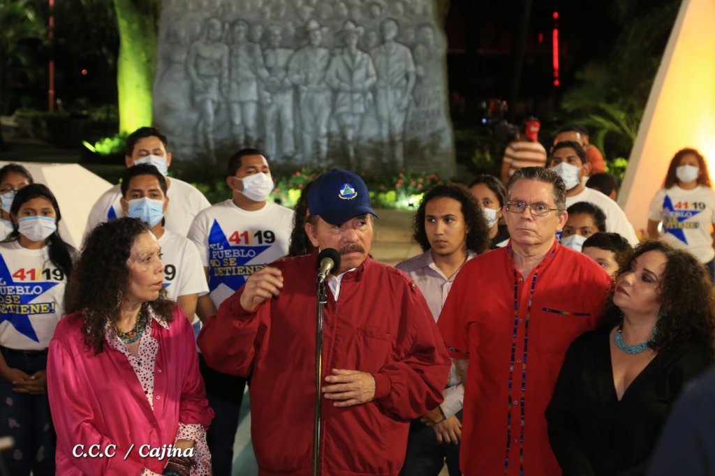 Ortega desinformado: aparece cuatro días después del paso de Eta sin datos ni plan sobre el impacto