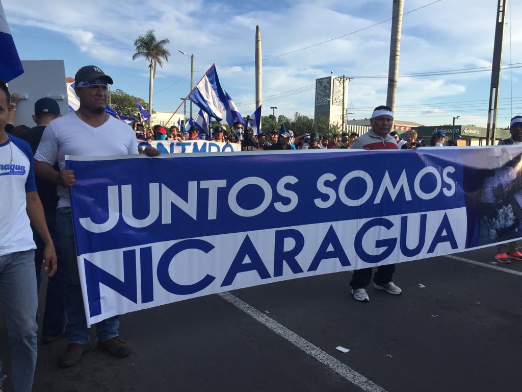 Unidad Azul y Blanco mantiene marcha para este domingo a pesar de intimidación policial