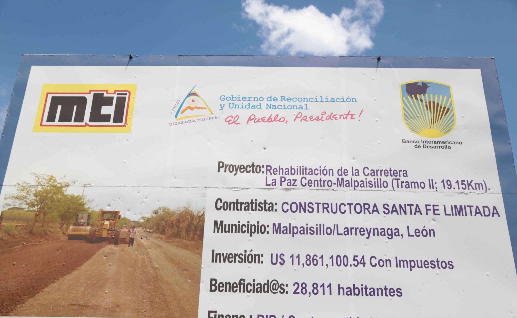 Régimen con dificultades para cumplir con la inversión pública