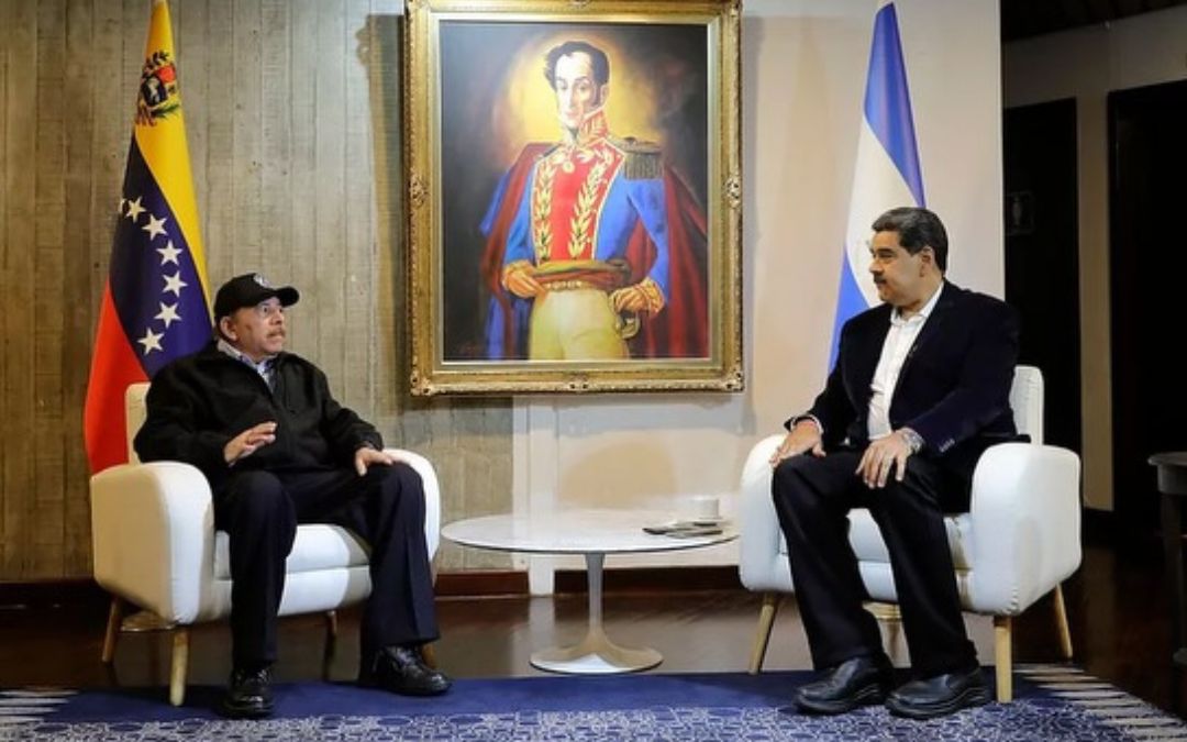 La dictadura de Nicaragua expresa apoyo total a Nicolás Maduro ante la creciente tensión con EE. UU.