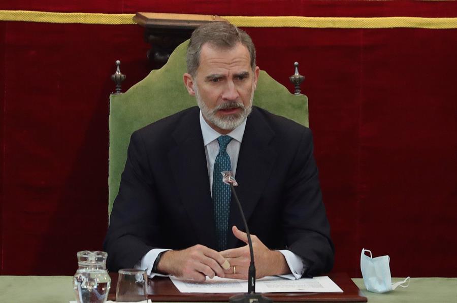 El rey de España es enviado a cuarentena