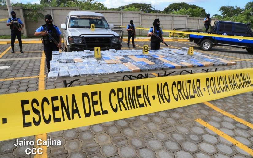 Desconocidos «abandonan» cargamento de 5,5 millones de dólares en cocaína en Diriamba
