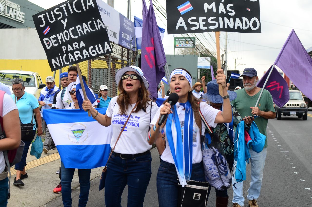 Madres nicaragüenses