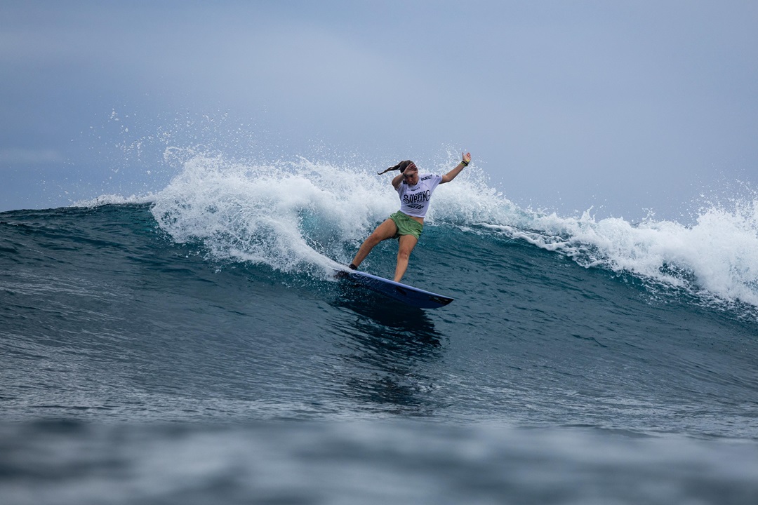 Candelaria Resano será la primera surfista nicaragüense en los Juegos Olímpicos