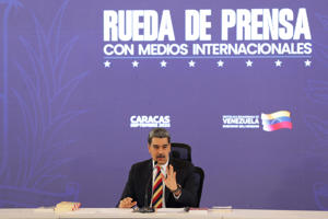 Maduro acusa a EE.UU. de promover un «relato sucio» contra las autoridades venezolanas