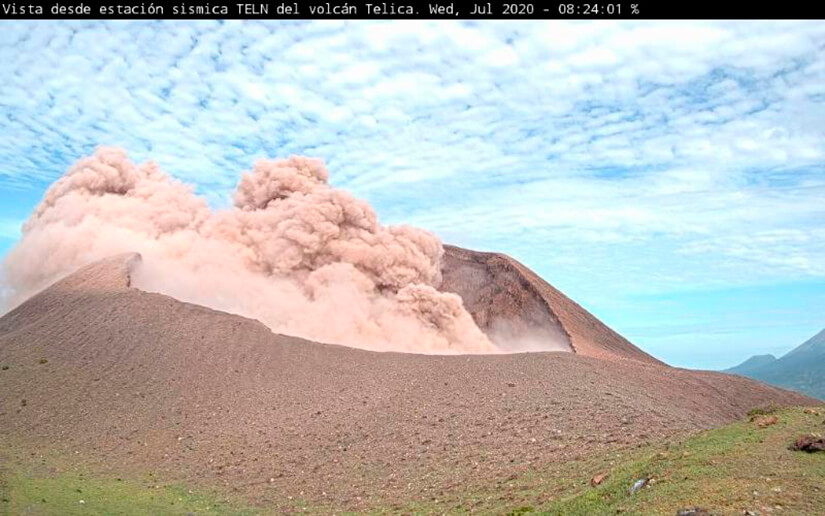 Aumenta actividad en el volcán Telica: acumula 309 explosiones