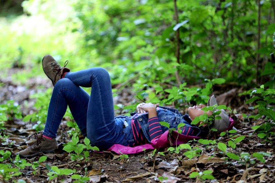 Baños de bosque, la terapia contra el estrés que promueve la periodista Adelayde Rivas en Nicaragua