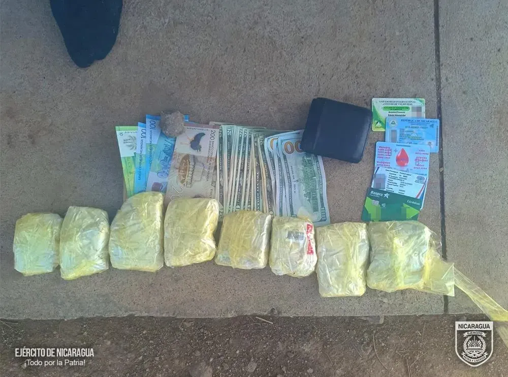 El Ejército reporta inusuales capturas en serie de nicaragüenses con droga procedentes de Costa Rica