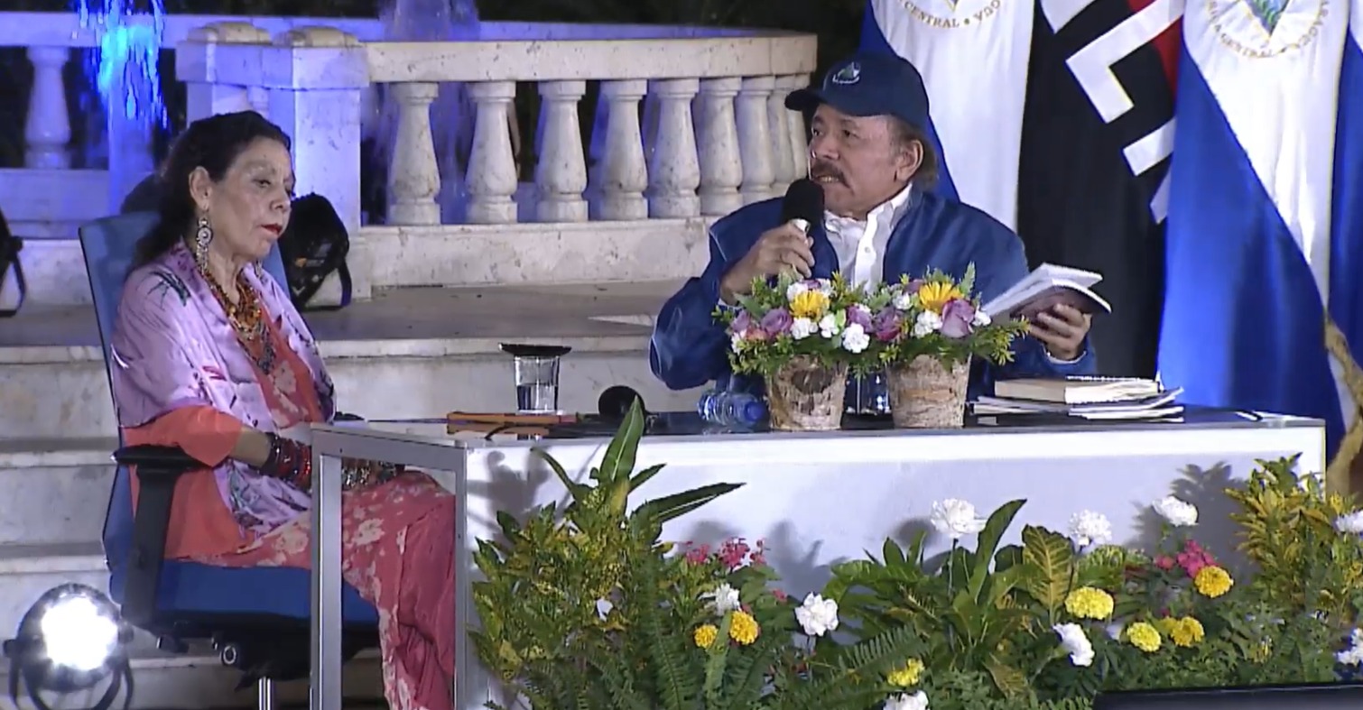 Ortega tilda de dictadura al sistema democrático de los Estados Unidos