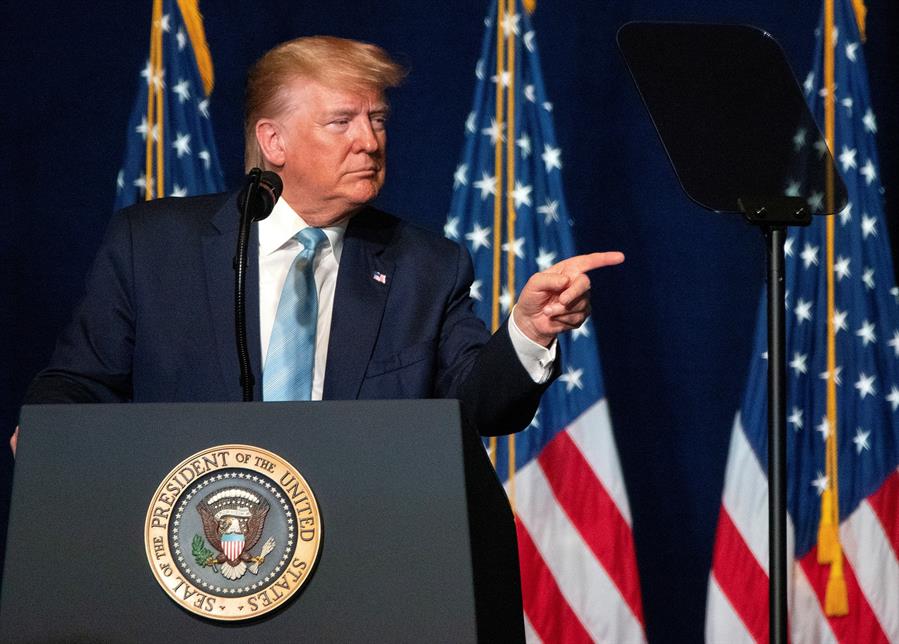 Trump se despedirá de la Presidencia en su club de Florida