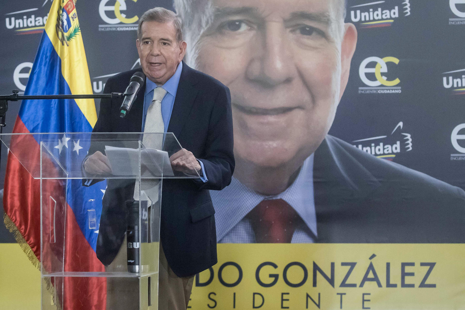 González Urrutia insta a Maduro a que «no demore más la transición en paz» en Venezuela