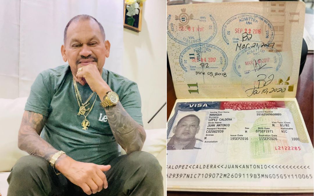 Estados Unidos revoca la visa a Juan Caldera
