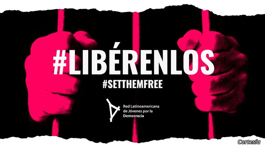 #Libérenlos, la campaña que aboga por los presos políticos de Nicaragua, Cuba, Venezuela y El Salvador